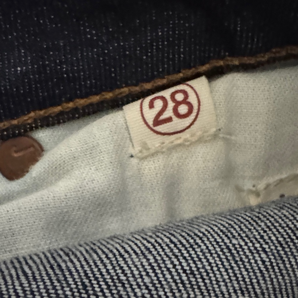 J Brand Dark Blue Women's Straight Leg Jeans - Picture 3 of 4
